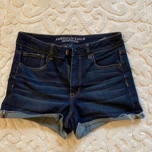 American Eagle High Waisted Denim Shorts